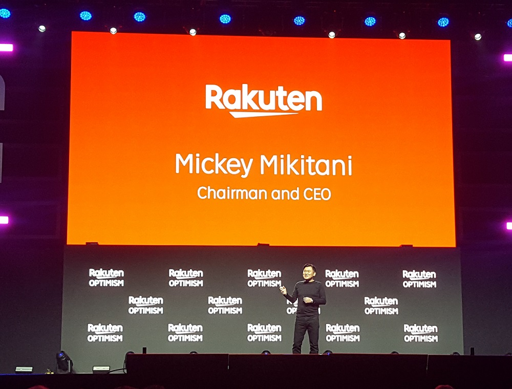 Mickey Mikitani at Rakuten Optimism 2019