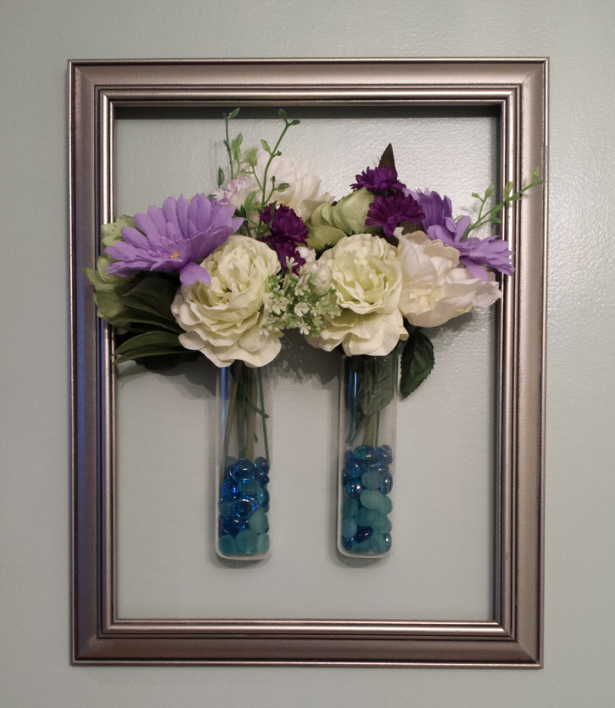 Floating Vase and Floral Arrangement - Spring